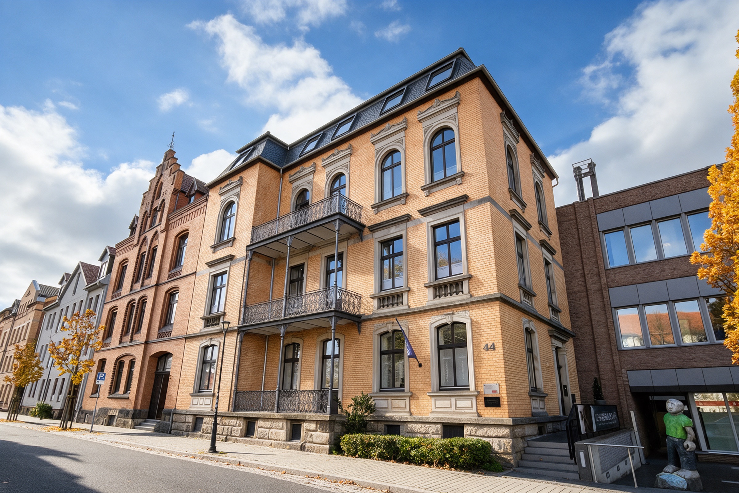 Außenansicht des Gebäudes Friedrich-Wilhelm-Straße 44 in Eschwege